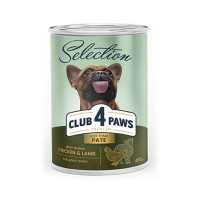 Club 4 Paws Premium All Breed Chicken & Lamb - Влажный корм для собак с мясом курицы и ягнёнка 400 г