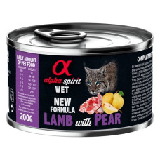 Alpha Spirit (Альфа Спіріт) Lamb With Pear - Вологий корм для котів з ягнятиною та грушею 200 г