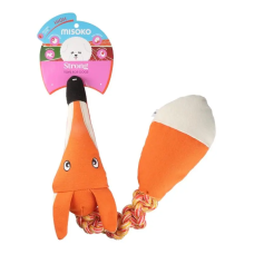 Misoko (Мисоко) Dog Toy Durable Bungee Fox - Ігрушка для собак прочная банджи лиса 54 см