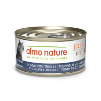 Almo Nature (Альмо Натюр) HFC Cat Jelly Fish - Влажный корм для кошек с тунцем и бараблей 70 г