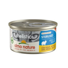 Almo Nature (Альмо Натюр) Cat Sterilised Chicken - Вологий корм для стерилізованих котів з куркою 85 г