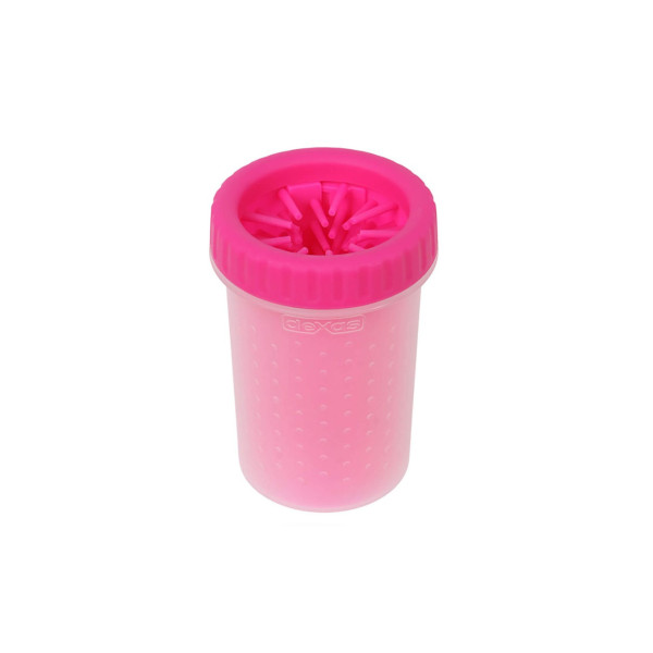 Лапомийка для собак без кришки Dexas Mudbuster Lidded Pink 15 см