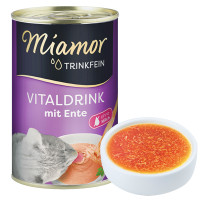 Miamor (Миамор) Cat Vitaldrink with Duck - Бульон для кошек с уткой 135 мл