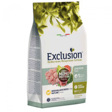 Exclusion (Ексклюжн) Dog Mature Chicken Medium & Large Breed - Сухий корм для дорослих собак середніх та великих порід від 7 років з м’ясом курки 3 кг