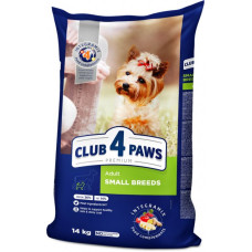 Club 4 Paws (Клуб 4 Лапи) Dog Premium Small Breeds Chicken - Сухий корм для собак дрібних порід з куркою 14 кг