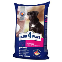 Club 4 Paws (Клуб 4 Лапы) Puppy Premium Large Breeds Chicken - Сухой корм для щенков больших пород с курицей 14 кг