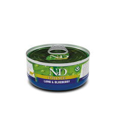 Farmina Grain Free N&D Prime Lamb & Blueberry Adult – Вологий беззерновий корм для дорослих котів з ягням і чорницею 70 г