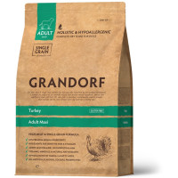 Grandorf (Грандорф) Turkey Adult Maxi - Сухой гипоаллергенный корм для взрослых собак больших пород с мясом индейки 3 кг