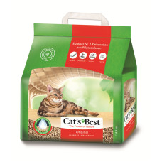 Cat’s Best (Кетс Бест) Original - Наполнитель для кошачьего туалета древесный 5.2 кг / 10 л