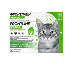 Boehringer Ingelheim Frontline Combo - Краплі від бліх та кліщів для котів