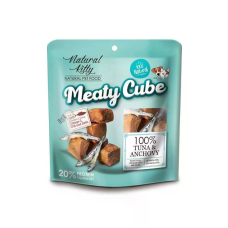 Natural Kitty (Нейчурал Китти) Dog & Cat Grain Free Tuna & Anchovy Meaty Cube All Life Stages Mini - Лакомства беззерновые для котов и собак любого возраста мелких пород кубики с мясом тунца и анчоусами 60 г