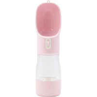 Pet Water Cup - Поилка-кормушка с кнопкой и бокс для лакомств 2 в 1 для собак 350 мл