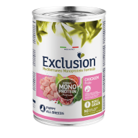 Exclusion (Эксклюжн) Dog Chicken Puppy All Breeds - Влажный корм для щенков всех пород с мясом курицы 400 г