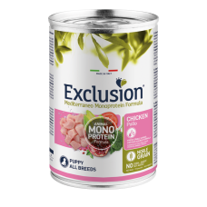 Exclusion (Ексклюжн) Dog Puppy Chicken All Breeds - Вологий корм для цуценят всіх порід з м’ясом курки 400 г