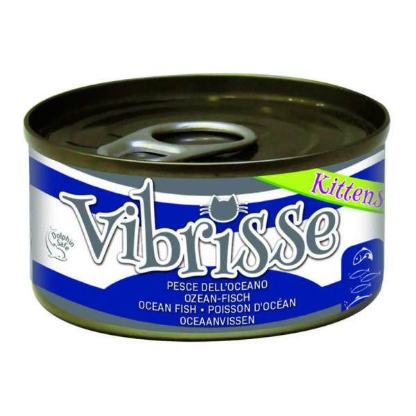 Vibrisse (Вибрис) Kitten Ocean Fish - Влажный корм для котят с океанической рыбой 70 г
