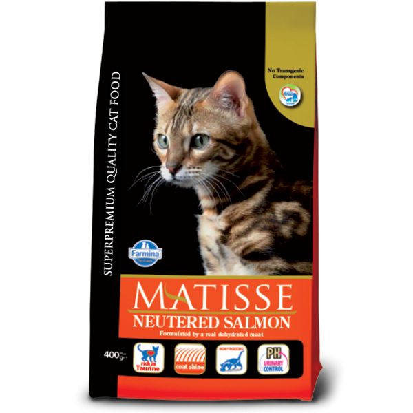 Farmina (Фармина) Matisse Cat Neutered Salmon - Cухой корм для стерилизованных котов с лососем 10 кг