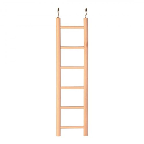 Trixie (Трикси) Wooden Ladder For Birds - Игрушка для птиц деревянная стремянка 28 см