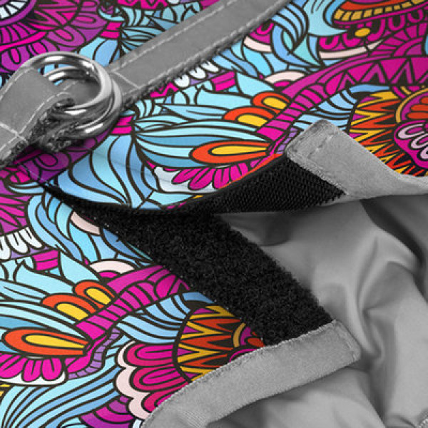 Шлея, "Літо", ОГ 24-27 см, ОШ 18-20 см, XS1, WAUDOG Clothes c QR