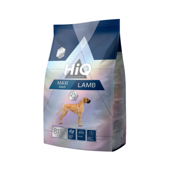 HiQ (Хай-Кью) Dog Adult Maxi With Lamb - Сухой корм для взрослых собак больших пород с мясом ягненка 11 кг