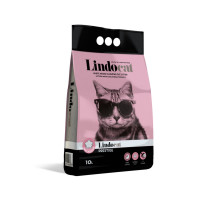 Lindocat (Линдокет) Prestige - Наполнитель для кошачьих туалетов бентонитовый (детская присыпка, мелкая гранула) 10 л