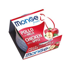 Monge (Монж) Fruits Cat Chicken & Apple Adult - Вологий корм для дорослих котів з м’ясом курки та яблуком 80 г
