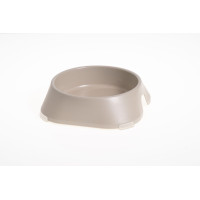 Fiboo (Файбо) Bowl Beige M - Миска для животных с антискользящими накладками бежевая 400 мл