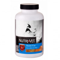 Nutri-Vet (Нутри-Вет) Multi-Vit - Пищевая добавка для собак мультивитамин 180 шт