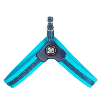 Max & Molly (Макс Молли) Q-Fit Harness Matrix Sky Blue XL - Шлея для собак голубого цвета