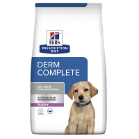 Hill’s (Хилс) Prescription Diet Dog Rice & Eggs Derm Complete Puppy All Breeds - Cухой лечебный корм для щенков всех пород при пищевой аллергии и атопическом дерматите с рисом и яйцом 1.5 кг