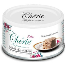 Cherie (Чері) Kitten Complete&Balanced Mousse Tuna - Вологий корм для кошенят ніжний мус з тунцем 80 г