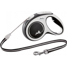 Повідець-рулетка Flexi New Comfort трос M Black (5 м; до 20 кг)