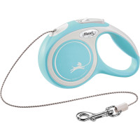 FLEXI NEW COMFORT EASY BLUE (3 М; ДО 8 КГ) повідець-рулетка для собак - XS