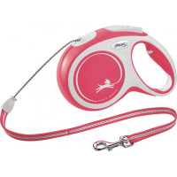 Повідець-рулетка Flexi New Comfort трос M Red (8 м; до 20 кг)