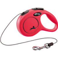 Повідець-рулетка Flexi Classic трос S Red (8 м; до 12 кг)