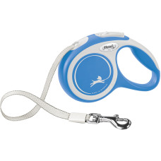 FLEXI NEW COMFORT BLUE (3 М; ДО 12 КГ) повідець-рулетка для собак - XS