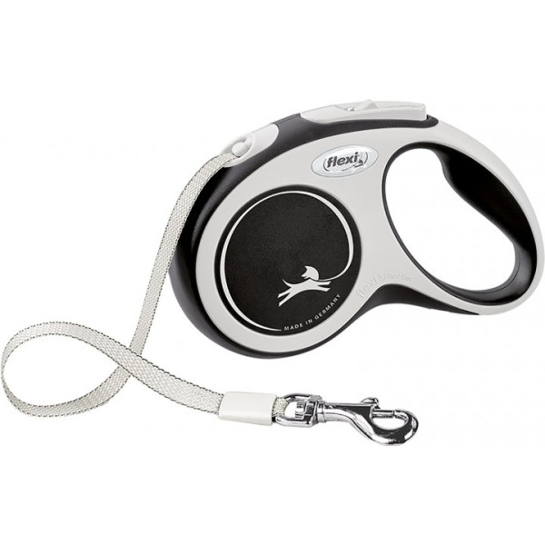 Повідець-рулетка Flexi New Comfort стрічка S Blue (5 м; до 15 кг)