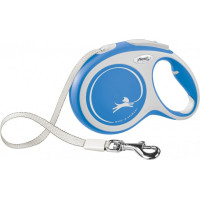 FLEXI NEW COMFORT BLUE (8 М; ДО 50 КГ) повідець-рулетка для собак - L
