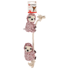 Flamingo (Фламінго) Hangta Sloth With Rope - Іграшка для собак лінивець на мотузці рожевий S/M