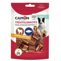 Camon (Камон) Dog Treats Dice With Lamb&Cod - Лакомство для собак кубики с ягненком и треской 80 г