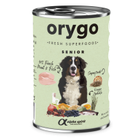Orygo (Ориго) Dog Senior Pate Chicken & Legumes - Влажный корм для собак стареющего возраста с курицей и нутом 400г