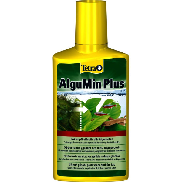Tetra (Тетра) AlguMin - Средство против водорослей на 1000 л, 500 мл