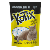 Kotix (Котикс) Natural Silica Gel - Наполнитель для кошачьего туалета силикагелевый 7.6 л