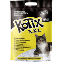 Kotix (Котікс) Natural Selica Gel - Силікагелевий наповнювач для котячого туалету 10 л