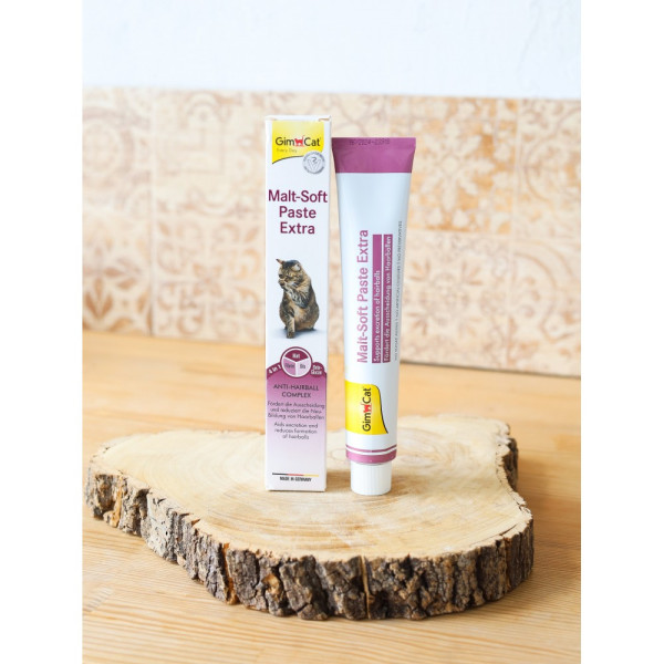 GimCat (ДжимКет) Every Day Malt-Soft Paste Extra - Паста для котів, виведення шерсті зі шлунку 100 г