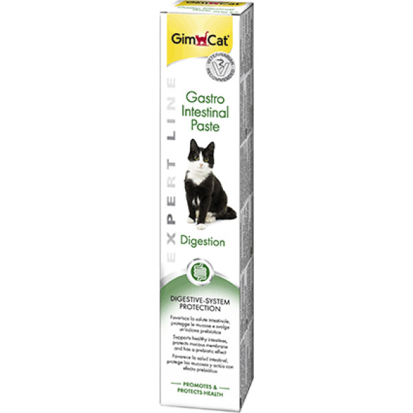 GimCat (ДжимКет)Expert Line Gastro Intestinal - Витамины для кошек, улучшение пищеварения 50 г
