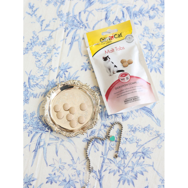GimCat (ДжимКет) Every Day Malt Tabs - Витамины для кошек 40 г