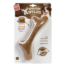 GiGwi (ГіГві) Wooden Antler - Іграшка для собак ріг жувальний L