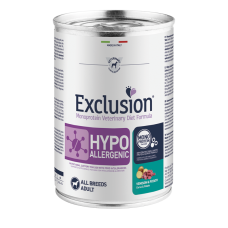 Exclusion (Ексклюжн) Dog Vet Diet Hypoallergenic With Venison - Вологий корм з олениною для собак з харчовою алергією 400 г