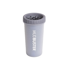 Dexas (Дексас) MudBuster Lidded - Лапомийка для собак велика без кришки, світло-сірий, 22 см