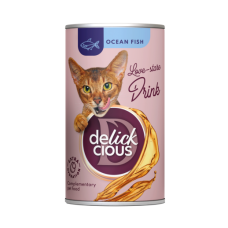 Delickcious (Делікшиз) Cat Drink With Ocean Fish - Напій для котів з океанічною рибою 140 г